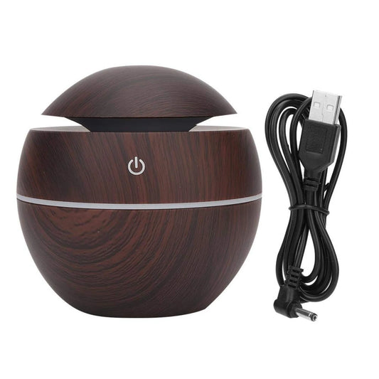 Cool Mist Humidifier for Bedroom, Colorful Night Light, Top Filling Humidifier with Bpa-Free, Small USB Air Humidifier, Waterless Automatic Dormancy